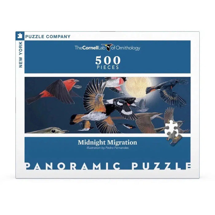 Midnight Migration 500 Piece Panoramic Jigsaw Puzzle NYPC - for just $22.99! 