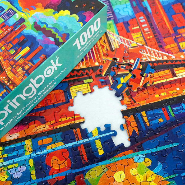 Midnight in San Francisco 1000 Piece Jigsaw Puzzle Springbok - for just $19.99! 