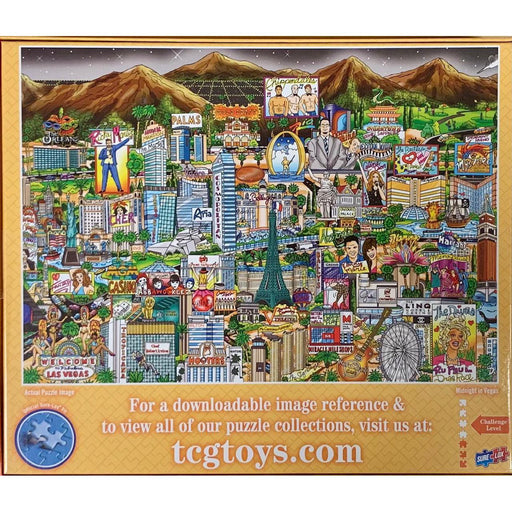 Midnight in Vegas Art Gallery 300 Piece Jigsaw Puzzle Sure Lox - for just $14.99! 