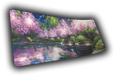 "Midnight Petals" — Cherry Blossom Deskmat - for just $49.95! 