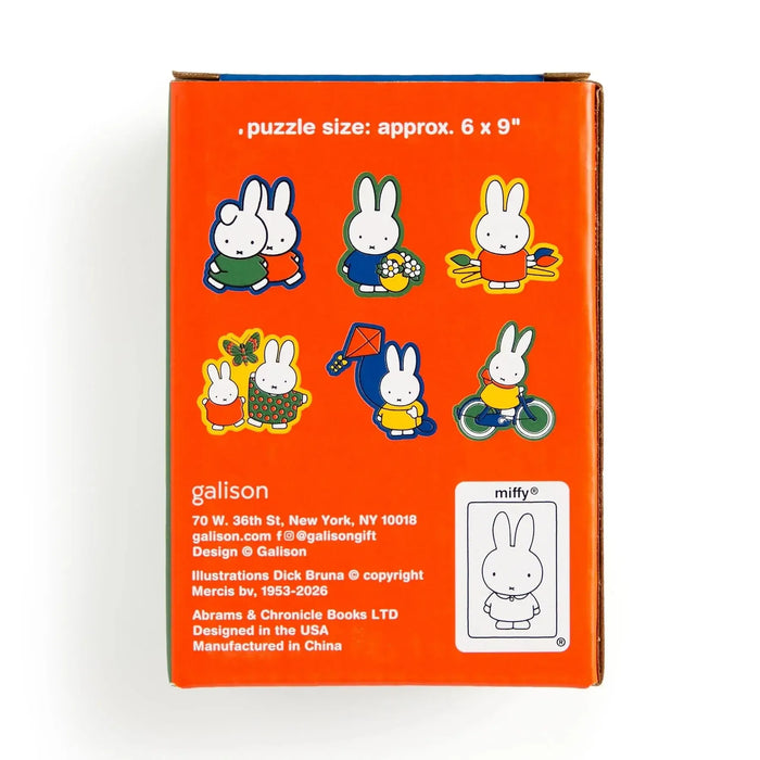 Miffy Surprise 100 Piece Mini Shaped Jigsaw Puzzle Galison - for just $9.99! 