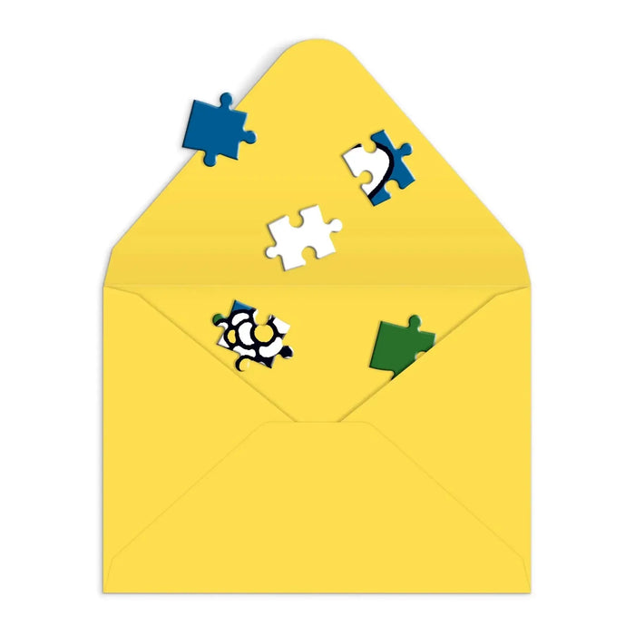 Miffy with Flowers Greeting Card 60 Piece Jigsaw Puzzle Galison - for just $7.99! 