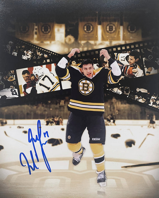 Milan Lucic Fight Collage Boston Bruins Autographed 8" x 10" Hockey Photo - for just $49! 