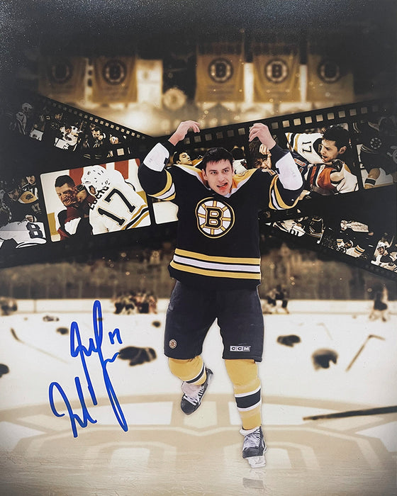 Milan Lucic Fight Collage Boston Bruins Autographed 11" x 14" Hockey Photo - for just $39! 