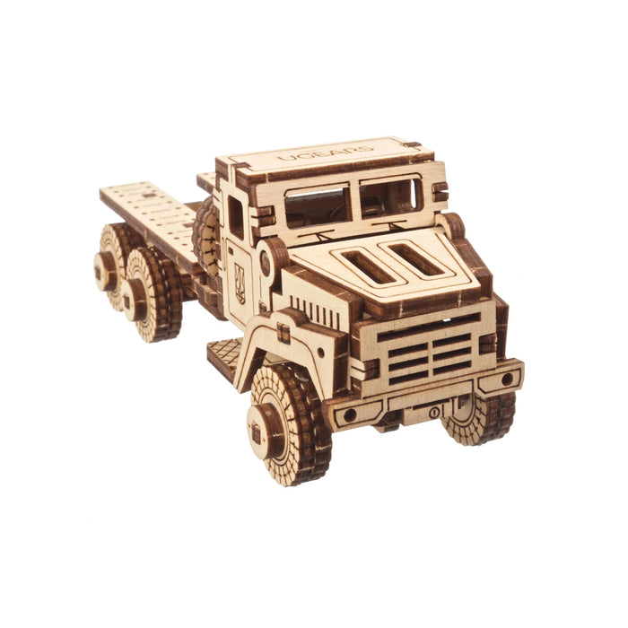 Military Truck 3D Wood Model Kit UGEARS - for just $14.99! 