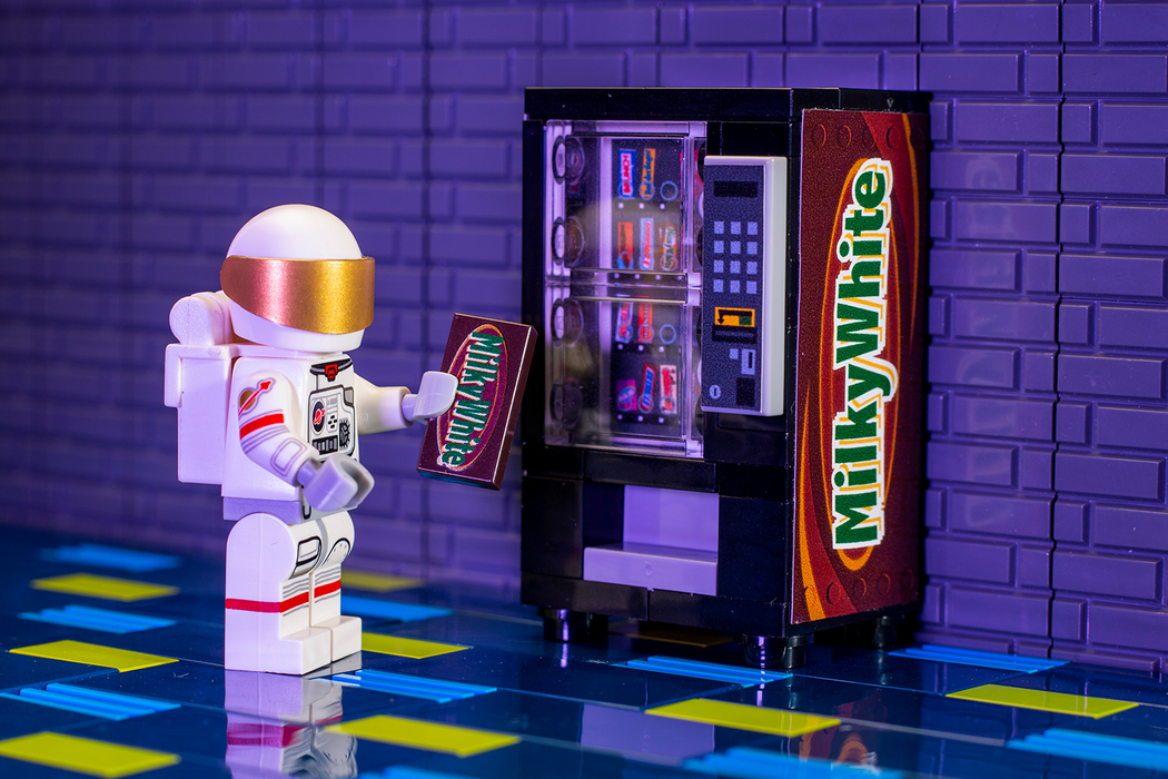 Milky White - B3 Customs® Candy Vending Machine - Just $19.99! Shop now at Retro Gaming of Denver