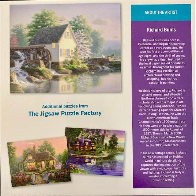 Miller's Pond Peace & Tranquility 750 Piece Jigsaw Puzzle Leap Year - for just $14.99! 