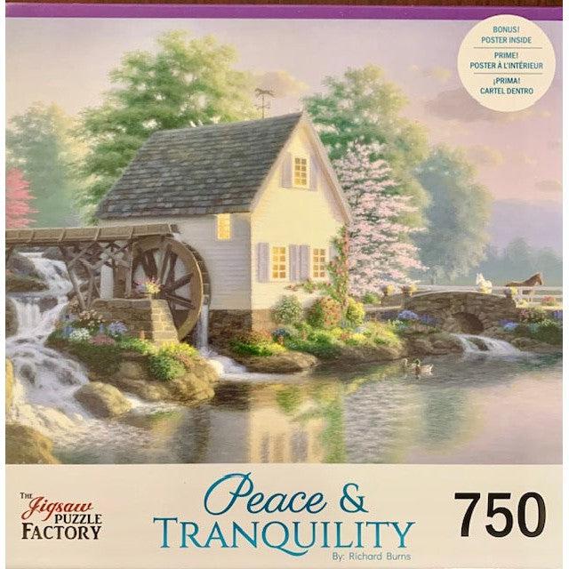 Miller's Pond Peace & Tranquility 750 Piece Jigsaw Puzzle Leap Year - for just $14.99! 