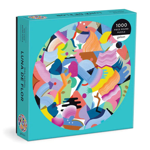 Mina Hamada Luna de Flor 1000 Piece Round Jigsaw Puzzle Galison - for just $19.99! 