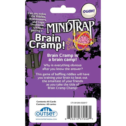 MindTrap: Brain Cramp - Riddles & Logic Puzzle Game - Outset - for just $9.99! 