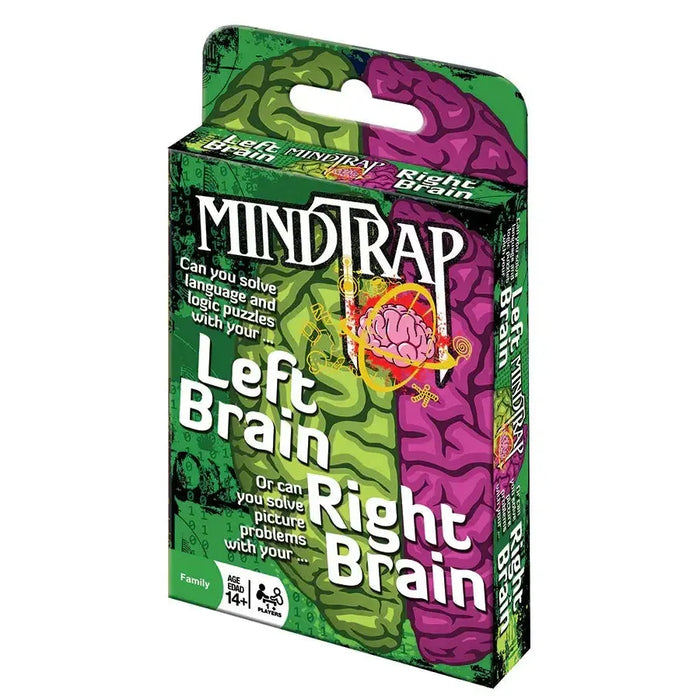 MindTrap: Left Brain Right Brain - Logic & Picture Puzzle Game - Outset - for just $9.99! 