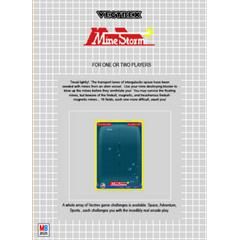 Front cover view of Mine Storm - Vectrex