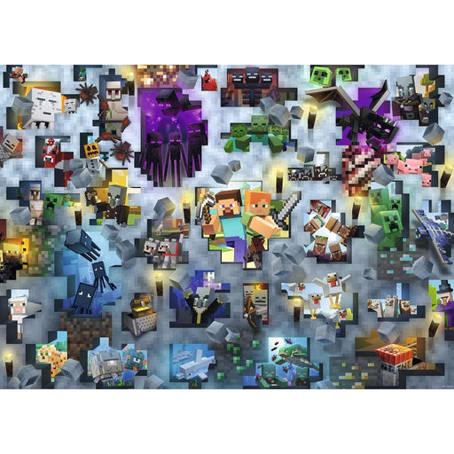 Minecraft Mobs 1000 Piece Jigsaw Puzzle Ravensburger - for just $29.99! 