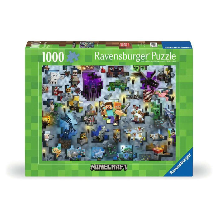 Minecraft Mobs 1000 Piece Jigsaw Puzzle Ravensburger - for just $29.99! 