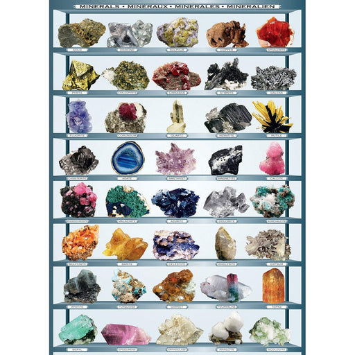 Minerals 1000 Piece Jigsaw Puzzle Eurographics - for just $19.99! 