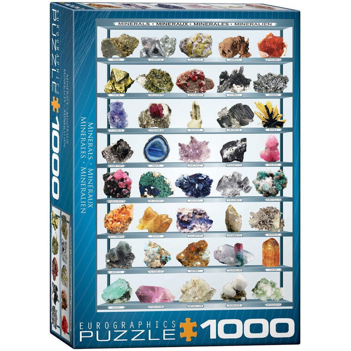 Minerals 1000 Piece Jigsaw Puzzle Eurographics - for just $19.99! 