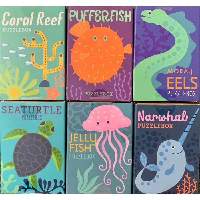 Mini Aquatic Brainteaser Puzzles 6 Piece Set Project Genius - for just $19.99! 