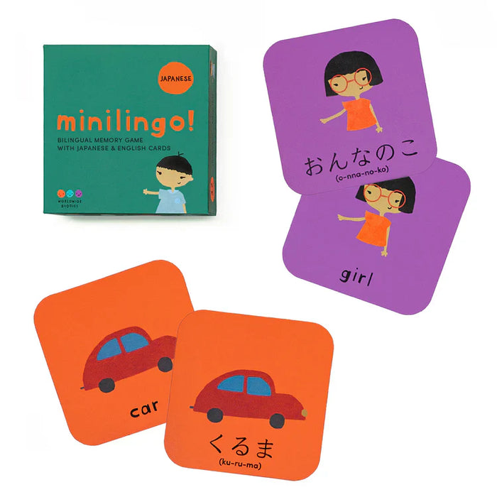 Minilingo, Japanese/English Flashcards - for just $14.99! 