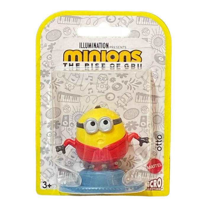 Otto Micro Figure Cake Topper - Minions: The Rise of Gru - Perfect Otto Minions Collectible - for just $1.79! 