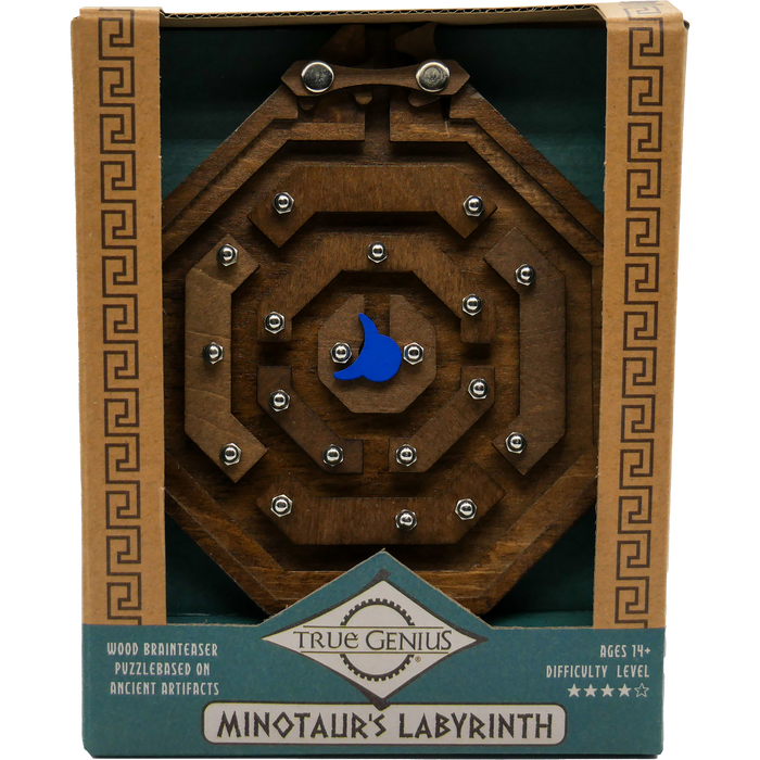Minotaur's Labyrinth Brainteaser Puzzle True Genius - for just $15.99! 