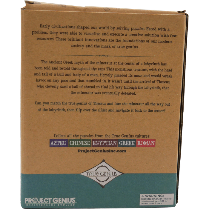 Minotaur's Labyrinth Brainteaser Puzzle True Genius - for just $15.99! 