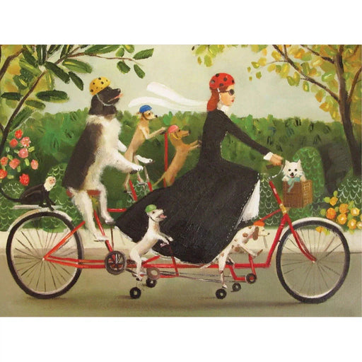 Miss Moon's Bike 1000 Piece Jigsaw Puzzle NYPC - for just $24.99! 