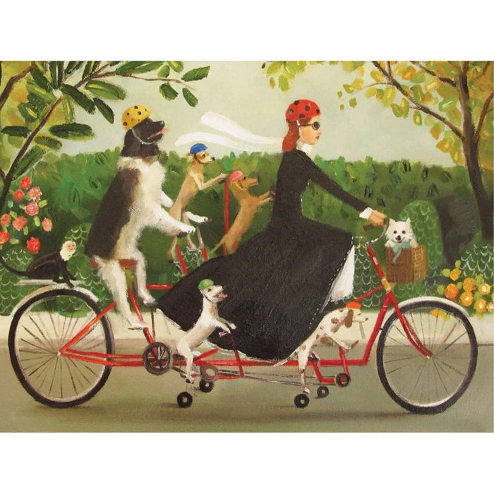Miss Moon's Bike 1000 Piece Jigsaw Puzzle NYPC - for just $24.99! 