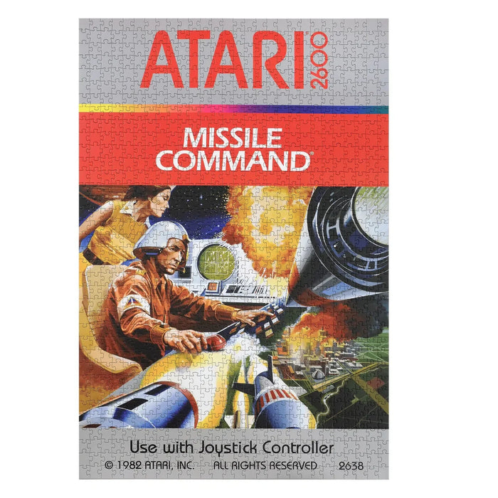 Missile Command Atari 1000 Piece Premium Jigsaw Puzzle Blue Kazoo - for just $39.99! 