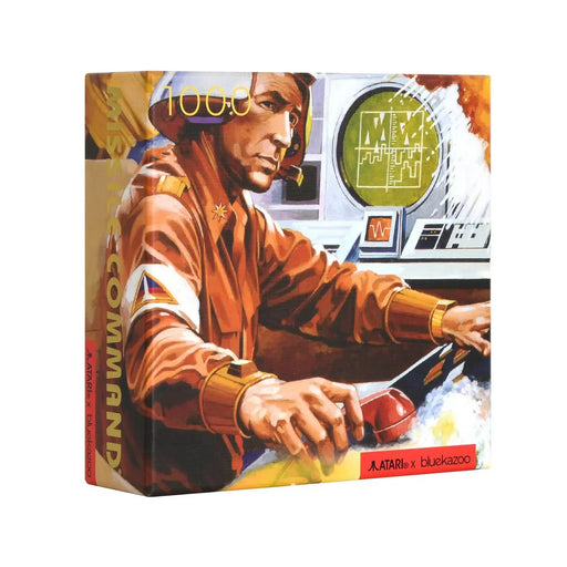 Missile Command Atari 1000 Piece Premium Jigsaw Puzzle Blue Kazoo - for just $39.99! 