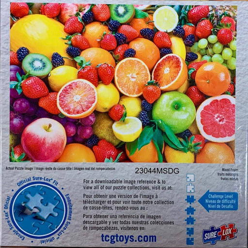 Mixed Fruits Cool Collages 1000 Piece Jigsaw Puzzle Sure Lox - for just $14.99! 