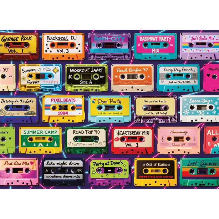 Mixtape Memories 1000 Piece Jigsaw Puzzle Final Piece - for just $19.99! 