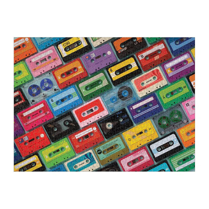 Mixtapes 1000 Piece Jigsaw Puzzle Galison - for just $19.99! 