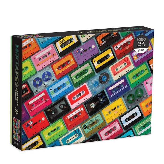 Mixtapes 1000 Piece Jigsaw Puzzle Galison - for just $19.99! 