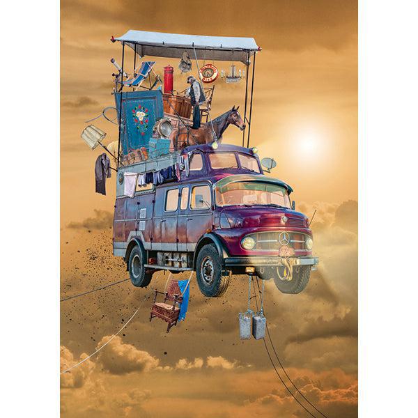 Mobile Home Fly High 1000 Piece Jigsaw Puzzle Heye - for just $29.99! 