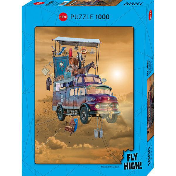 Mobile Home Fly High 1000 Piece Jigsaw Puzzle Heye - for just $29.99! 
