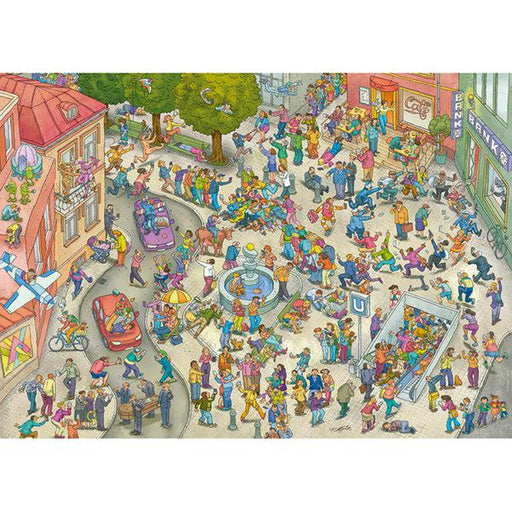Mobile Zombies 1000 Piece Jigsaw Puzzle Heye - for just $29.99! 