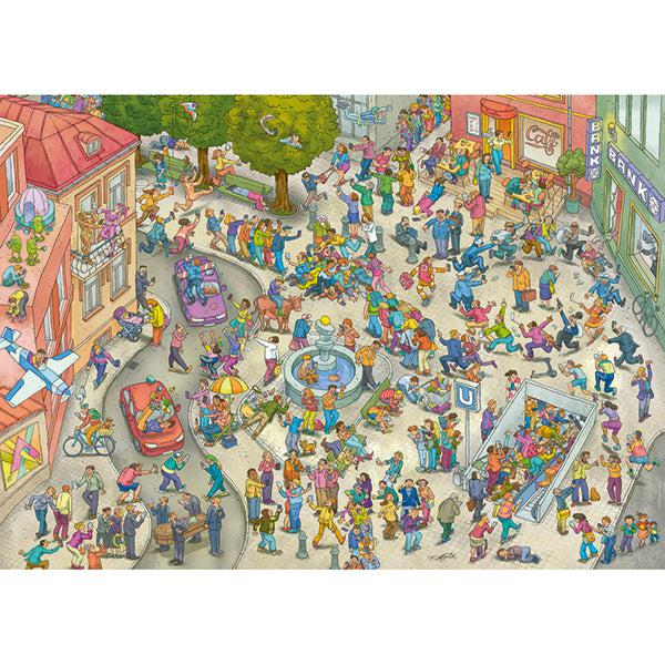 Mobile Zombies 1000 Piece Jigsaw Puzzle Heye - for just $29.99! 