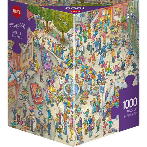 Mobile Zombies 1000 Piece Jigsaw Puzzle Heye - for just $29.99! 
