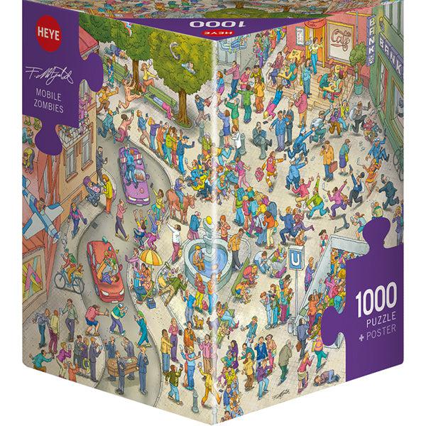 Mobile Zombies 1000 Piece Jigsaw Puzzle Heye - for just $29.99! 