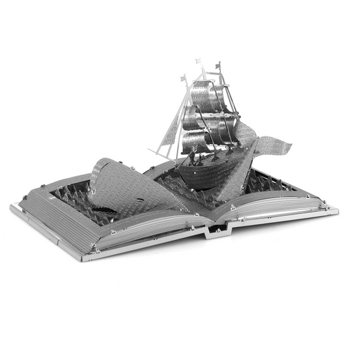 Moby Dick Book Sculpture 3D Steel Model Kit Metal Earth - for just $11.99! 