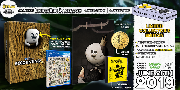 Limited Run Games: Accounting + (Tree Guy Edition) (Playstation 4) - for just $44.99! 