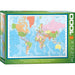 Modern Map of the World 1000 Piece Jigsaw Puzzle Eurographics - for just $19.99! 