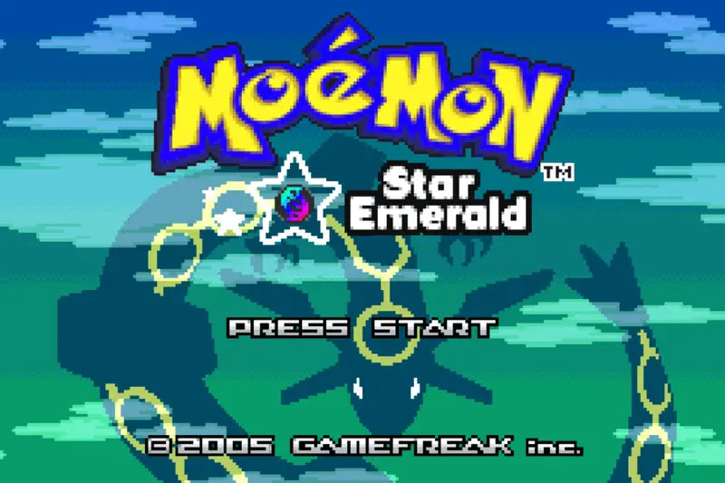 Moemon Star Emerald – GBA Reproduction Cartridge - for just $29.99! 