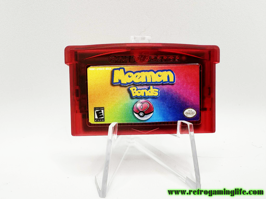 Moemon Bonds Gameboy Advance RPG Game Cart Repro - for just $29.99! 