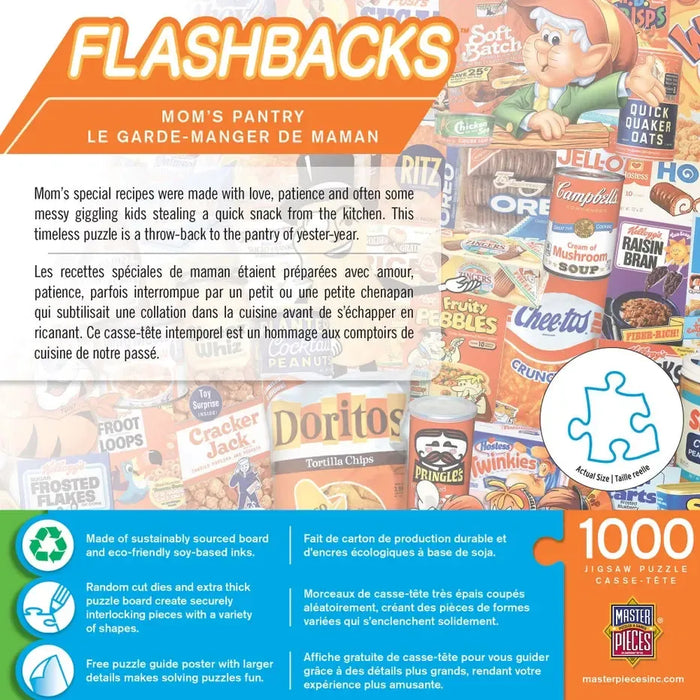 Mom's Pantry Flashbacks 1000 Piece Jigsaw Puzzle MasterPieces - for just $17.99! 
