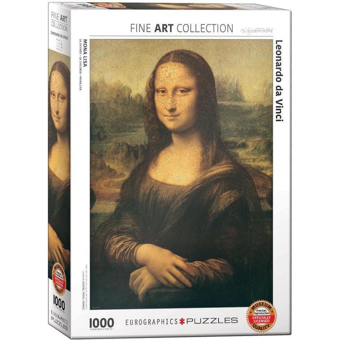 Mona Lisa 1000 Piece Jigsaw Puzzle Eurographics - for just $19.99! 