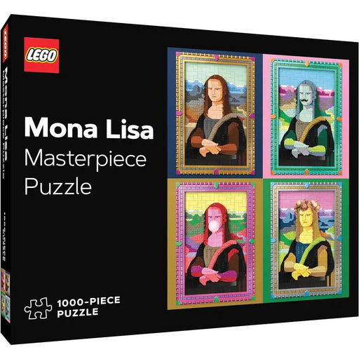 Mona Lisa Masterpiece LEGO 1000 Piece Jigsaw Puzzle Chronicle - for just $19.99! 