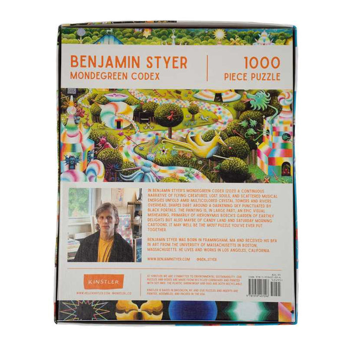 Mondegreen Codex by Benjamin Styer 1000 Piece Jigsaw Puzzle Kinstler - for just $24.99! 