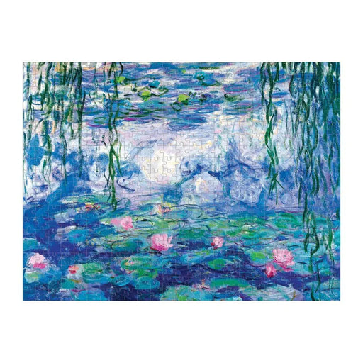 Monet Double-Sided 500 Piece Jigsaw Puzzle Galison - for just $17.99! 