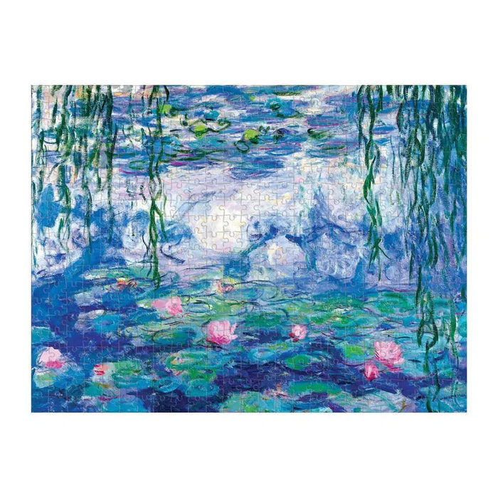 Monet Double-Sided 500 Piece Jigsaw Puzzle Galison - for just $17.99! 
